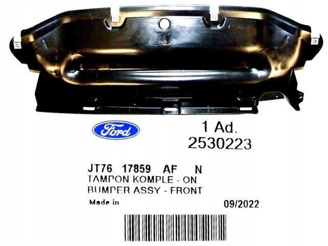 Нижний дефлектор радиатора 2834341 Ford
