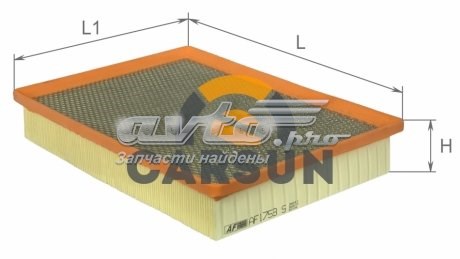 Элемент воздушного фильтра Alpha Filter AF1753S цена, от 7.20 USD