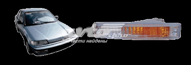 3805194E Polcar Передний фонарь указателя поворота