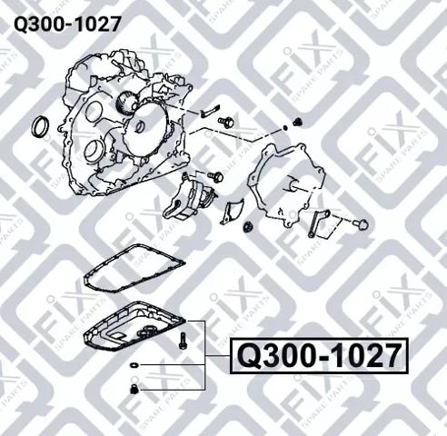 Q3001027 Q-fix Поддон АКПП