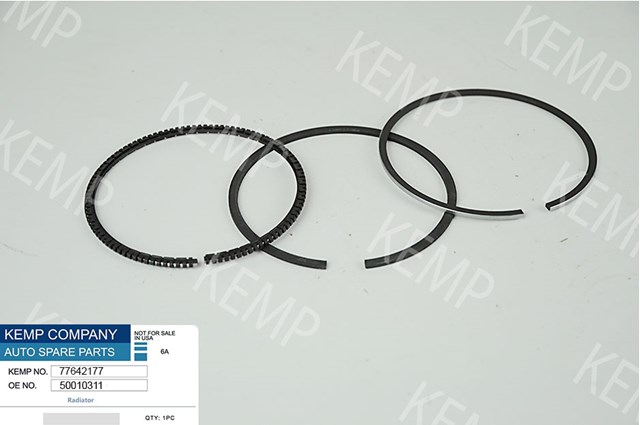 02432500 Mopart Комплект поршневых колец, STD
