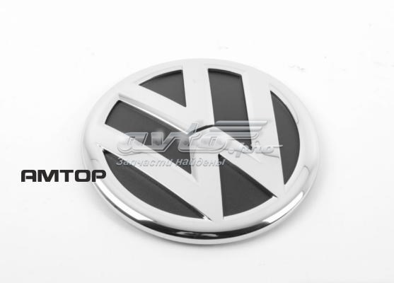 Эмблема крышки багажника (фирменный значок) на Volkswagen Touareg II 