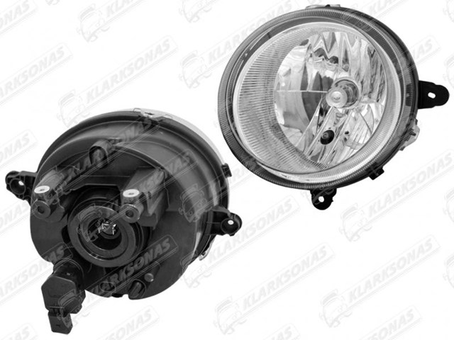 Левая фара 05303875AE Chrysler