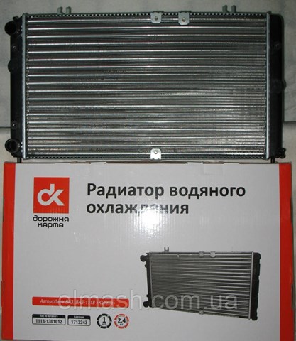 Купить 11181301012 DK Радиатор водяной