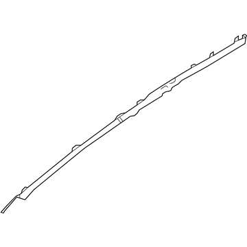 Купить 985P19UF8A Nissan/Infiniti Шторка боковая, левая