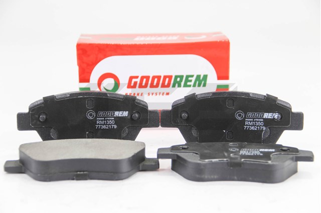 Колодки тормозные передние дисковые GOODREM RM1350