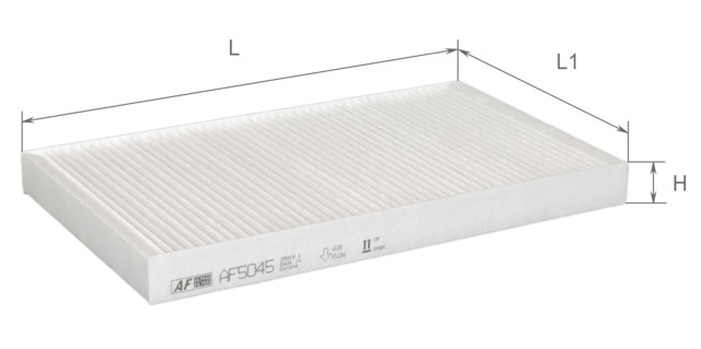 Купить AF5045 Alpha Filter Фильтр салона угольный