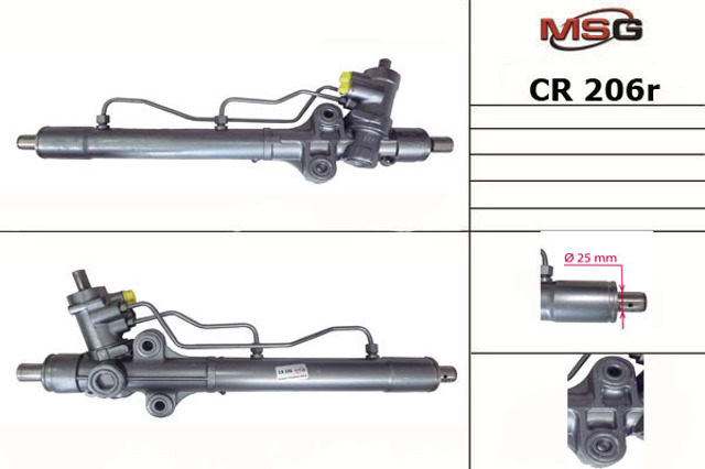 CR206R MSG Rebuilding Управление рулевое в сборе