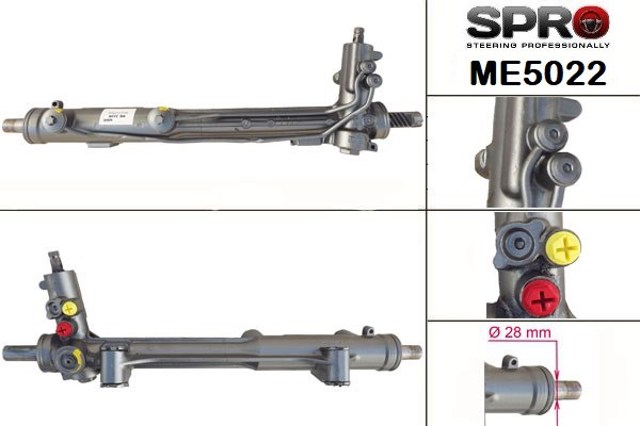 Реечный рулевой механизм MSG Rebuilding ME222R цена, от 413.16 USD