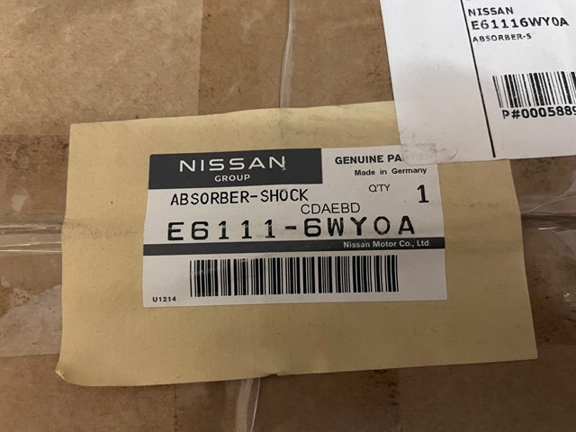 Купить E61111CF0B Nissan/Infiniti Амортизатор подвески передний левый