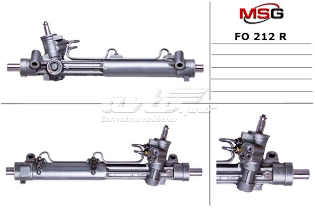 1S7C3200AF Ford cremalheira da direção