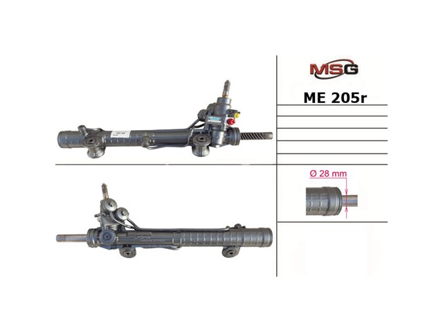 РМК рулеовго механизма MSG RE9021KIT цена, от 30.07 USD