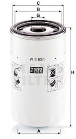 Масляный фильтр W11521 Mann-Filter