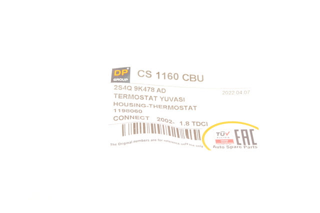Термостат в сборе DP Group CS1160CBU