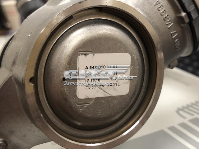 Cano derivado do sistema de recirculação dos gases de escape EGR para Mercedes Sprinter (907)