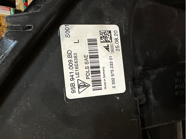  Porsche 95B941009BD