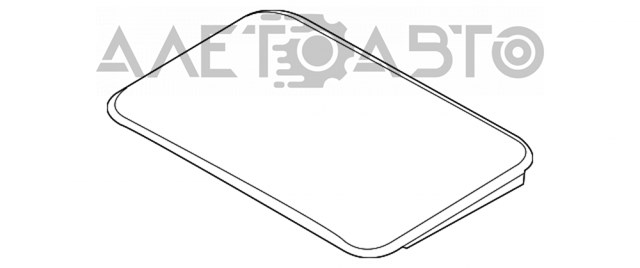 Купить 816103X000 Hyundai/Kia Крышка люка крыши