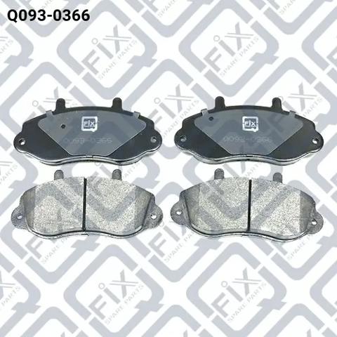 Q0930366 Q-fix Колодки передние
