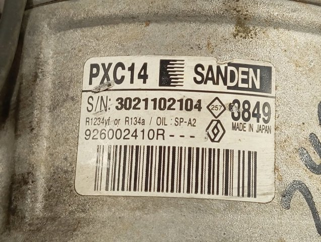 926002410R Renault (RVI) Компрессор хладагента