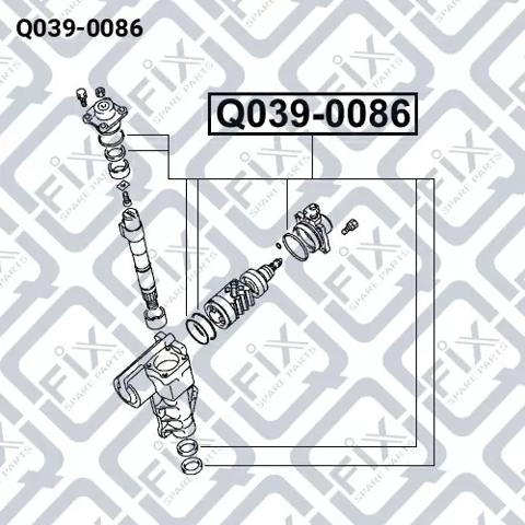 Механизм рулевой/редуктор Q-fix Q0390086 цена, от 19.40 USD