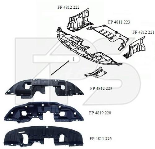 Кенгурятник FPS FP4819220 цена, от 29.82 USD