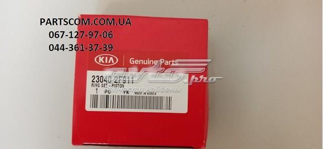 230402F911 Hyundai/Kia кольца поршневые комплект на мотор, 1-й ремонт (+0,25)