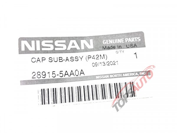 Горловина бачка омывателя 289155AA0A Nissan/Infiniti