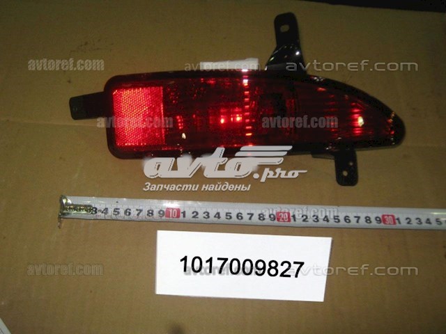 1017009827 Geely Противотуманнка задняя, правая