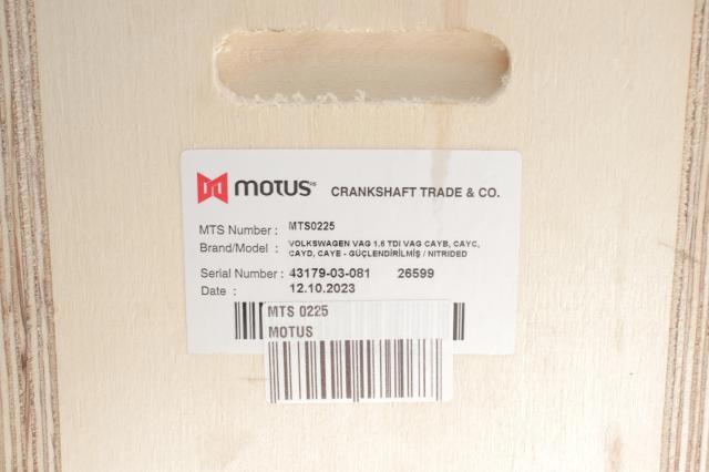 Вал коленчатый и маховик Motus MTS0225 цена, от 200.82 USD