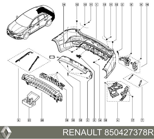  850427378R Renault (RVI)