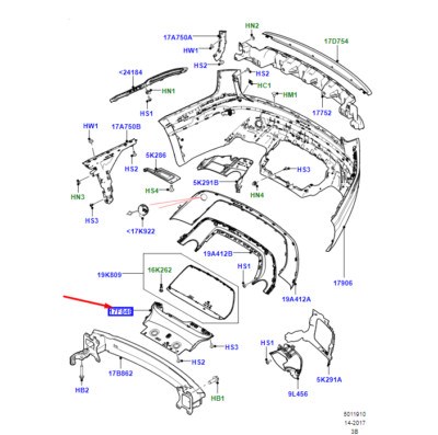 LR143257 Land Rover 