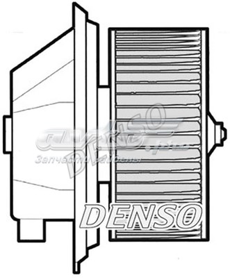 Мотор вентилятора печки (отопителя салона) Denso DEA09001