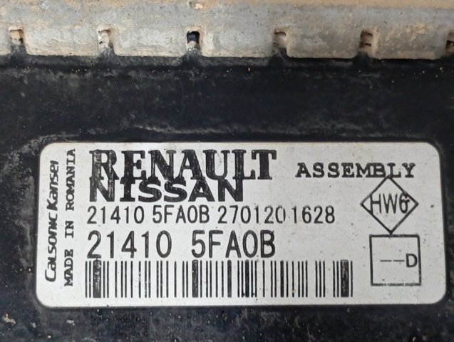 Радиатор охлаждения двигателя Nissan/Infiniti 214105FA0B цена, от 118.72 USD