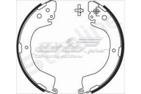 Барабанные колодки Starline BC07620