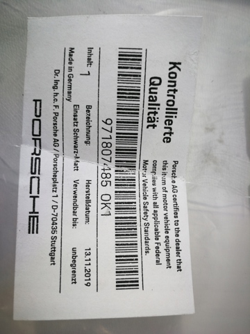 971807485OK1 Porsche 
