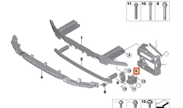 Купить 51117399966 BMW 