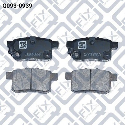 Задние дисковые колодки Q-fix Q0930939