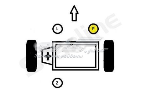 Coxim (suporte) direito de motor SM0085 Starline