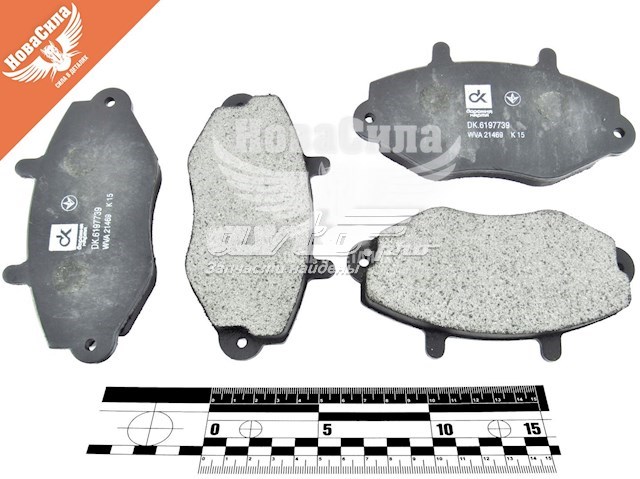 DK6197739 DK Колодки передние