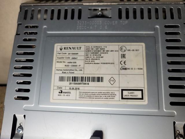 281159936R Renault (RVI) Радиоприемник