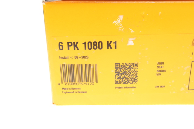 Ремень приводной 6PK1080K1 Continental/Siemens
