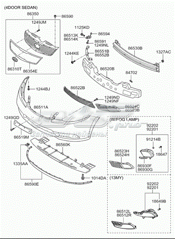 863531M500 Hyundai/Kia 