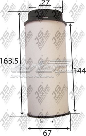 Фильтр тонкой очистки топлива JS Asakashi FE23001 цена, от 16.72 USD