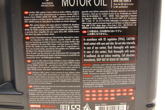 Купить 854151GEN2 Motul Моторное масло для дизеля