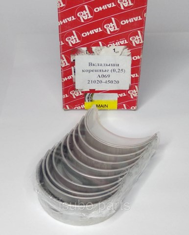 Вкладыши коленвала коренные, стандарт (STD) KAP KM0100075 цена, от 28.92 USD