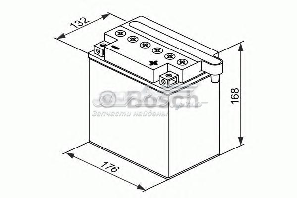 Купить Аккумулятор Bosch 30 А/ч (0092M4F600)