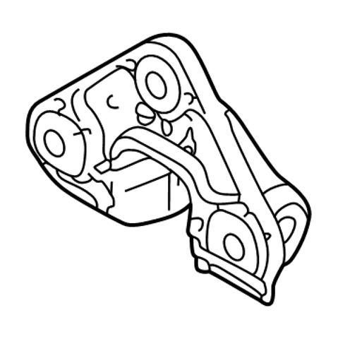 113326RA0A Nissan/Infiniti Кронштейн подушки (опоры) двигателя задней