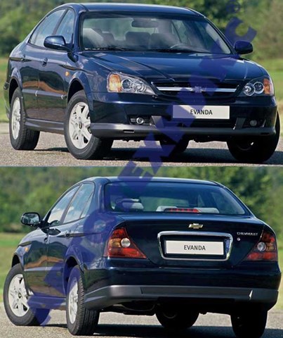 Lanterna traseira esquerda para Chevrolet Evanda (V200)