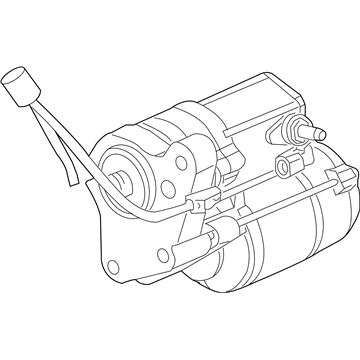 4896464AE Chrysler motor de arranco