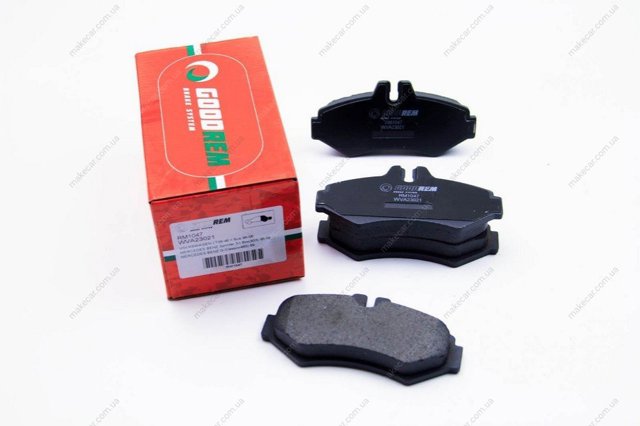 Задние дисковые колодки Goodrem RM1047